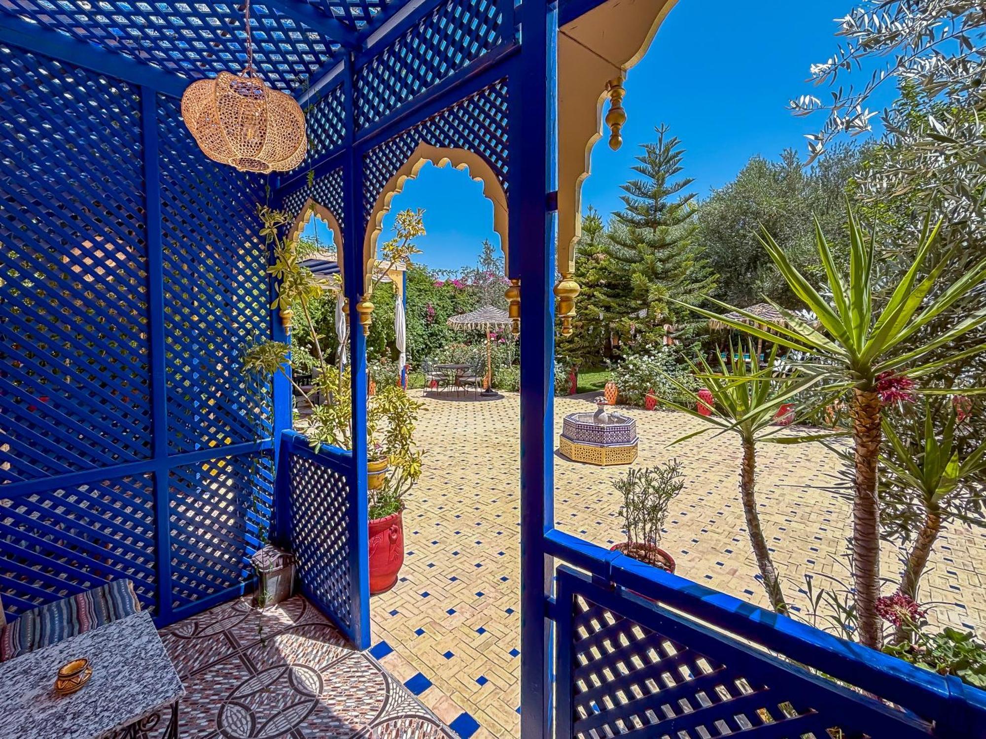 Le Bleu House Villa Marrakesh Exterior photo