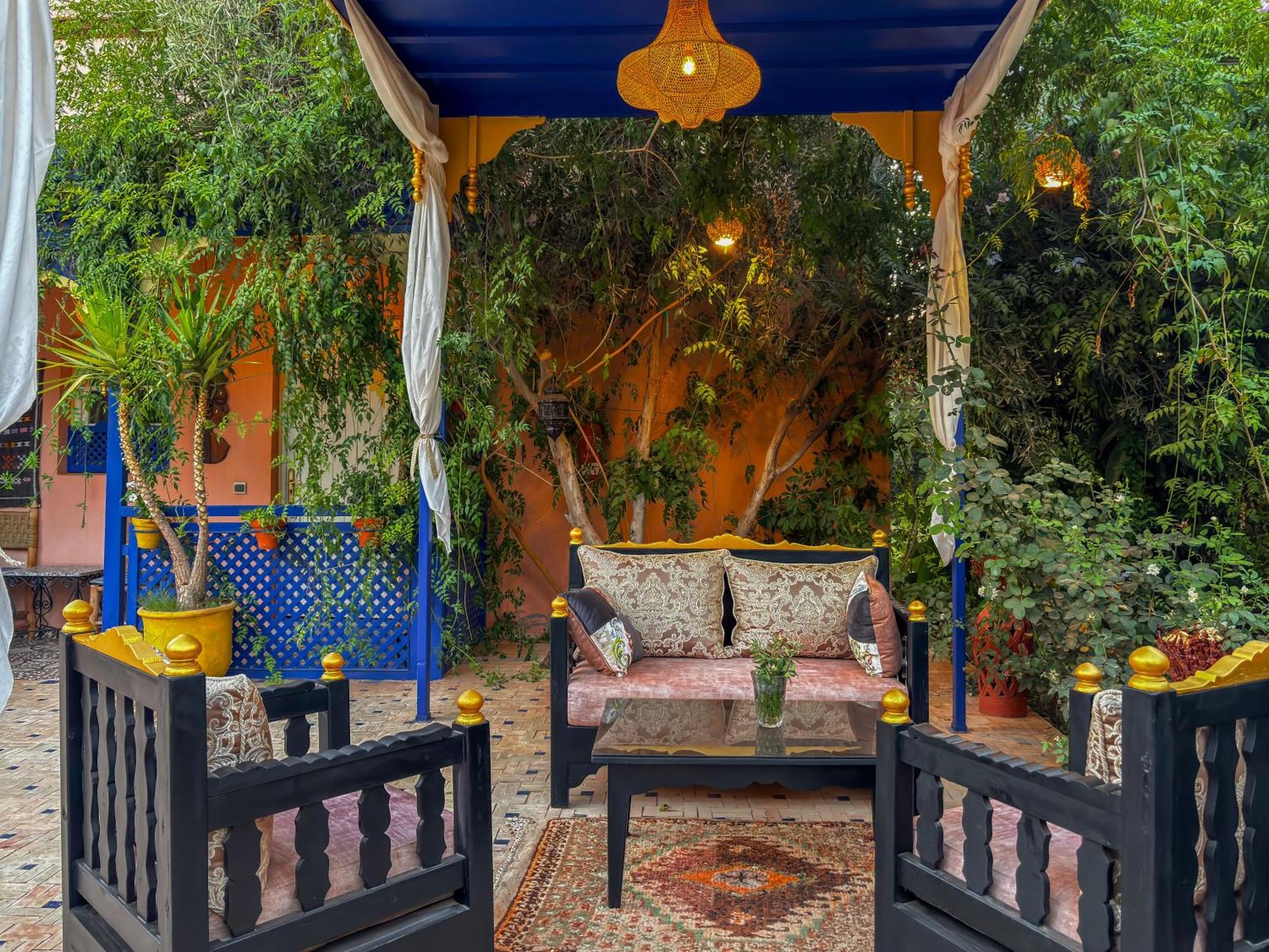 Le Bleu House Villa Marrakesh Exterior photo