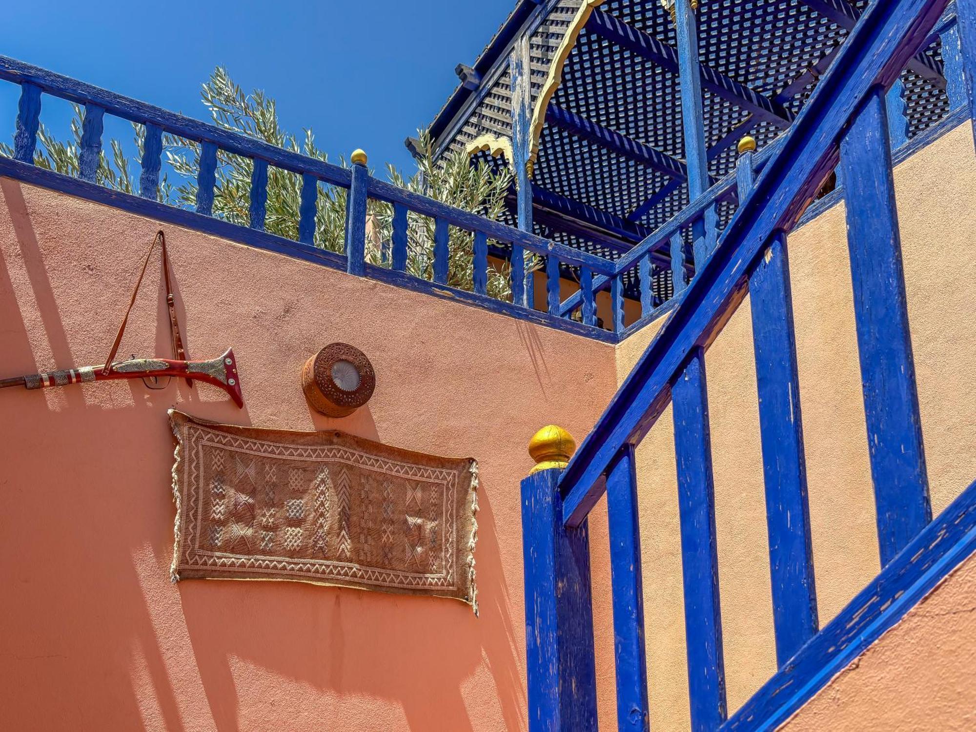 Le Bleu House Villa Marrakesh Exterior photo