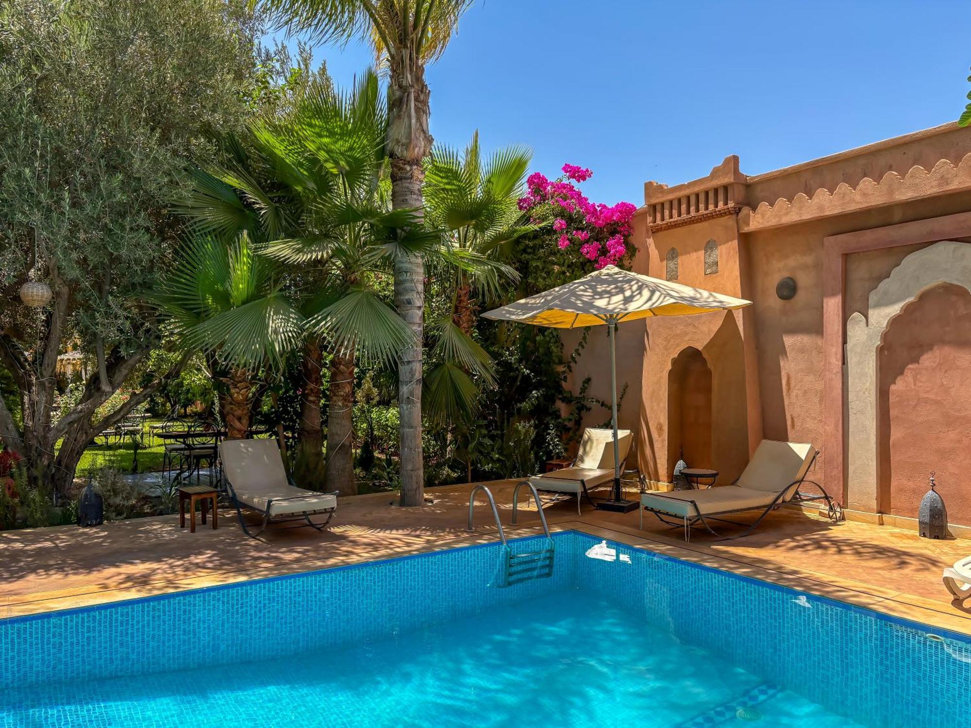 Le Bleu House Villa Marrakesh Exterior photo