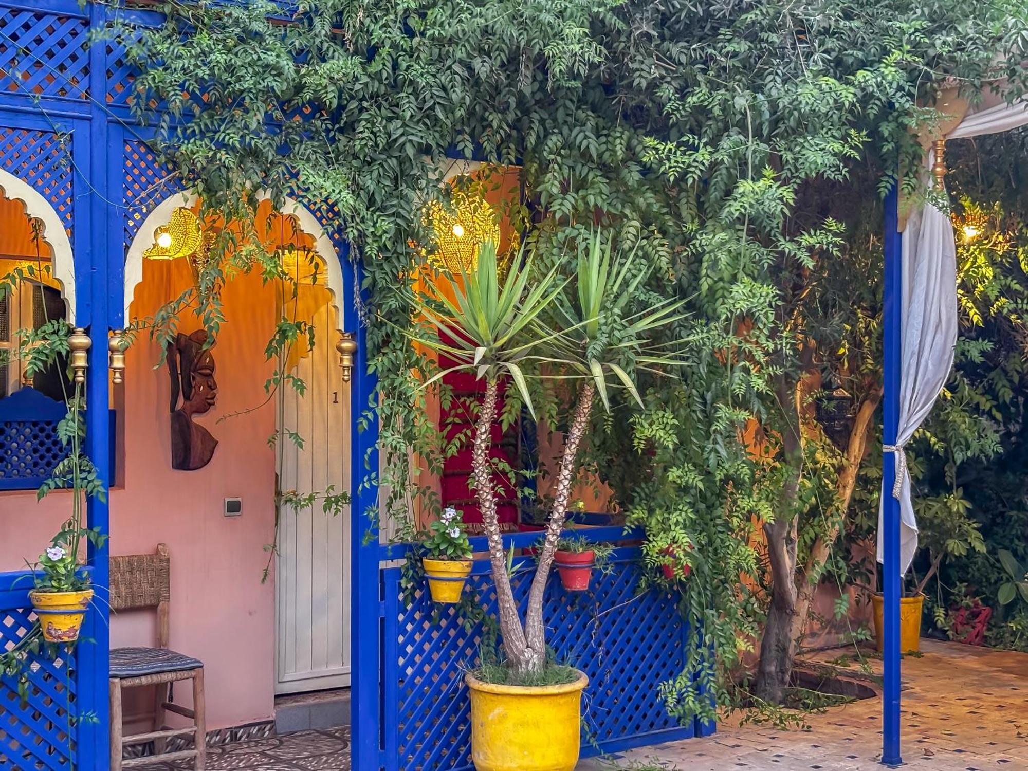 Le Bleu House Villa Marrakesh Exterior photo