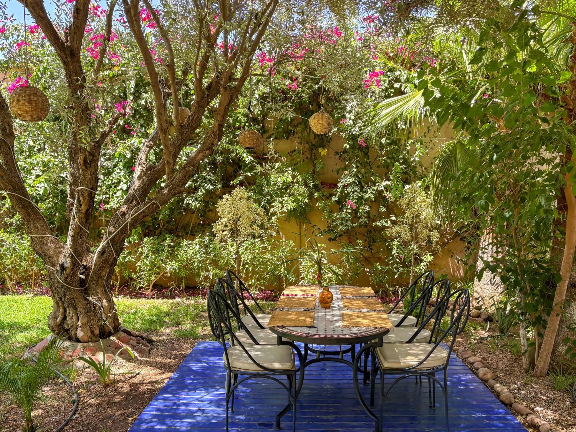 Le Bleu House Villa Marrakesh Exterior photo