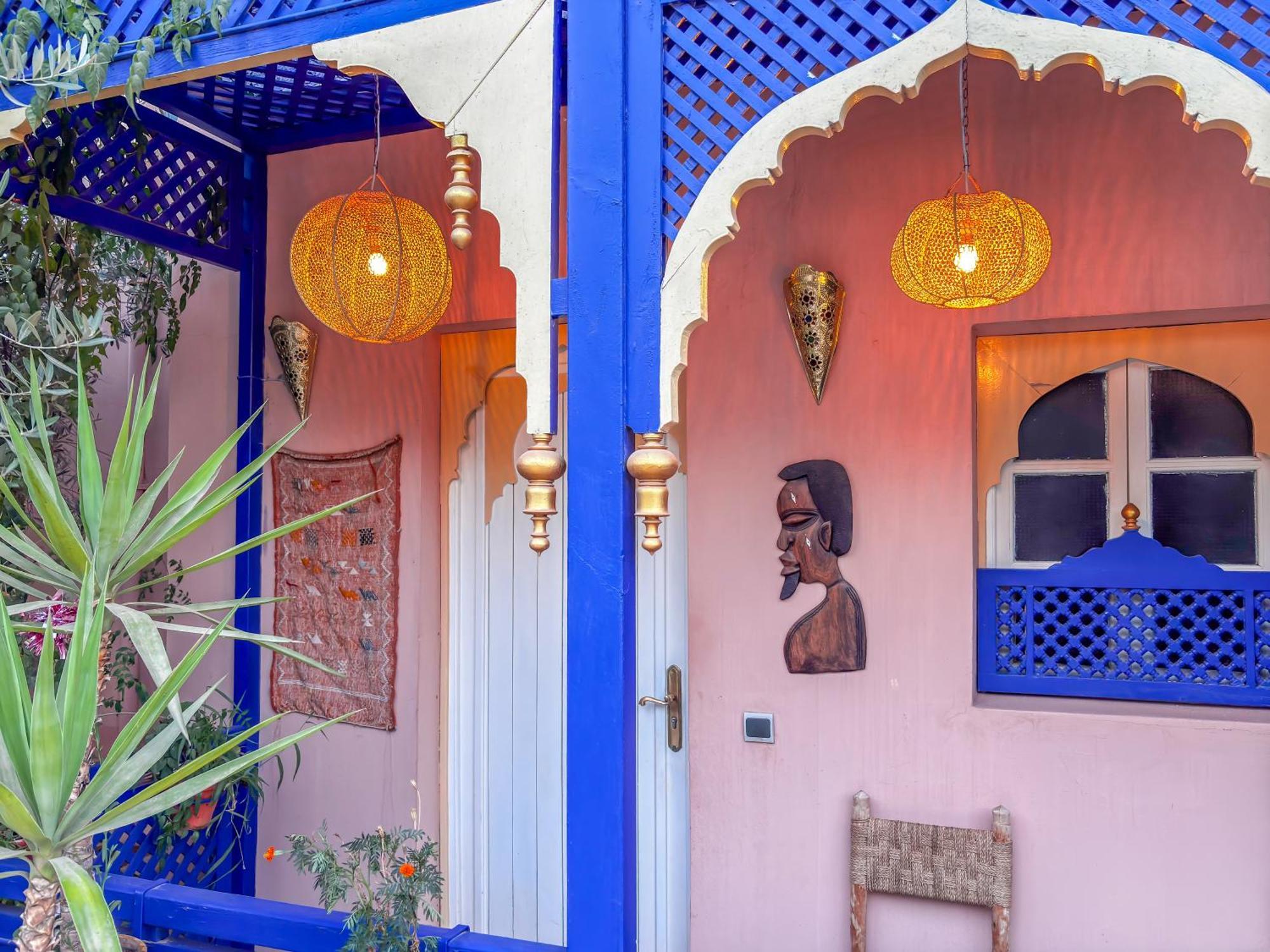 Le Bleu House Villa Marrakesh Exterior photo