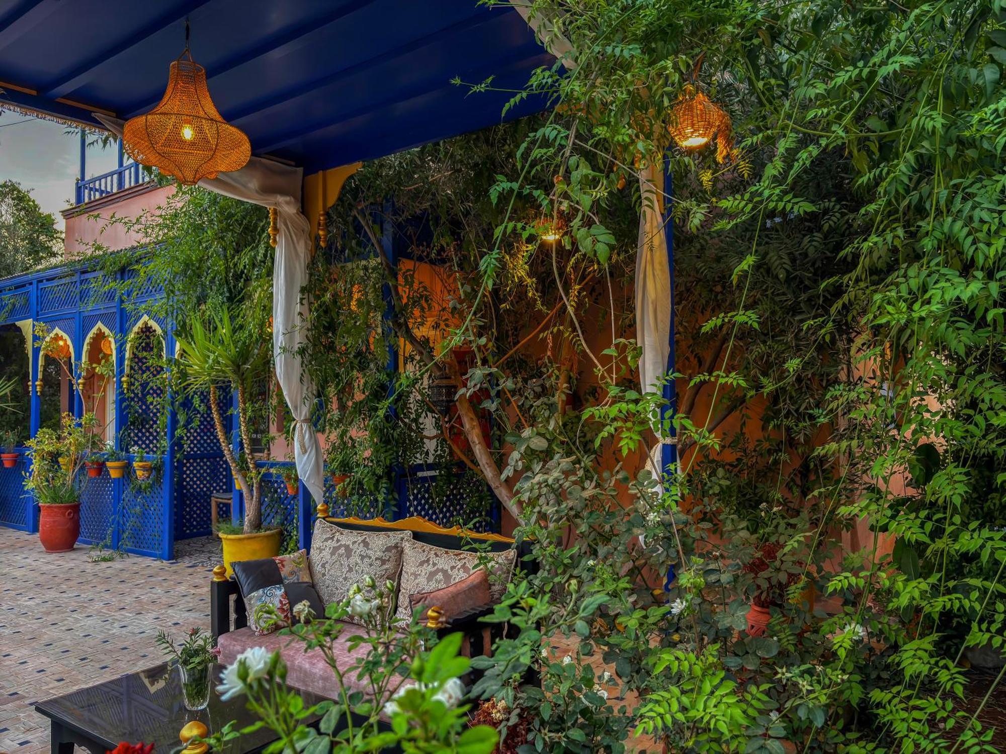 Le Bleu House Villa Marrakesh Exterior photo