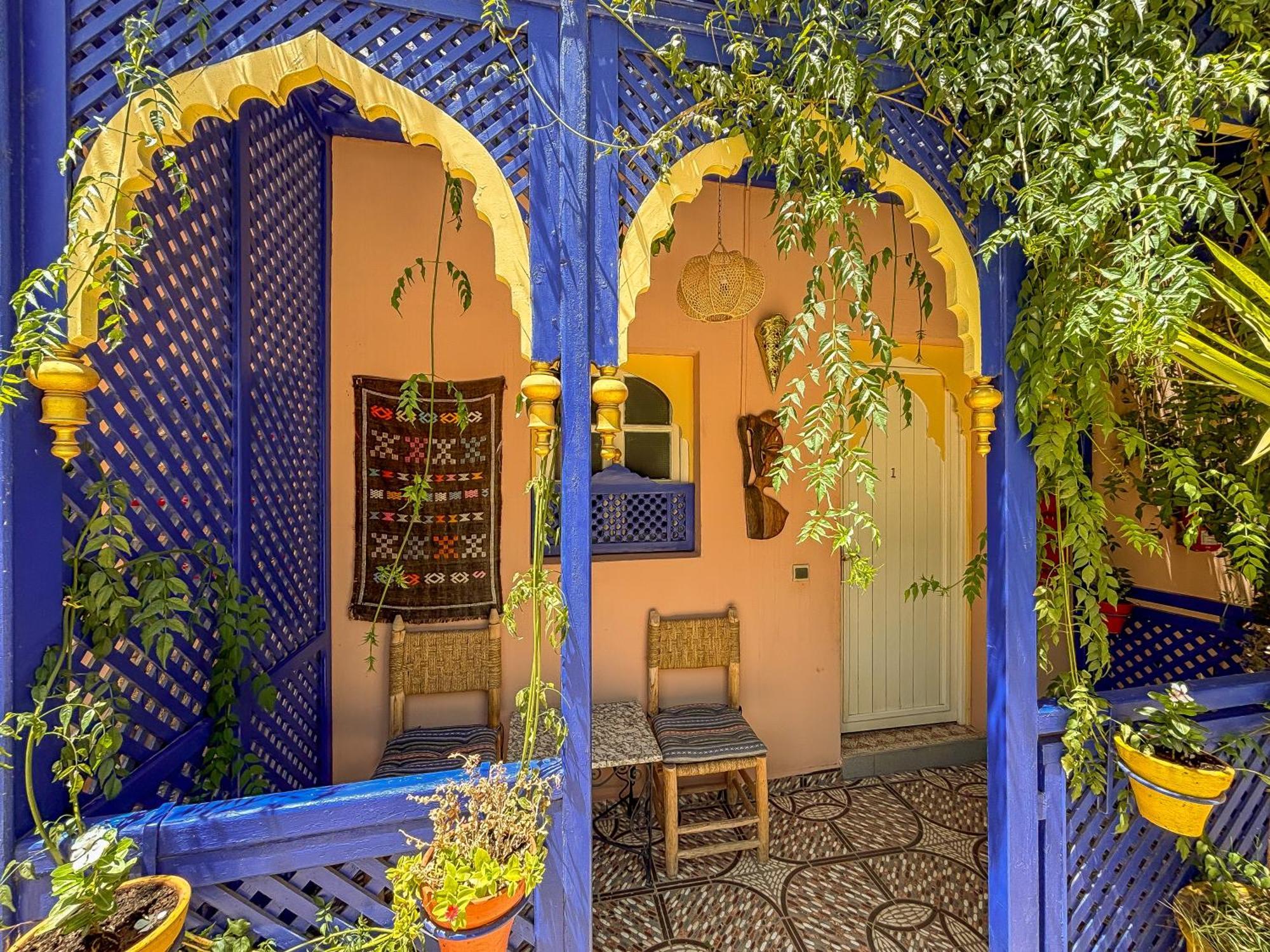 Le Bleu House Villa Marrakesh Exterior photo