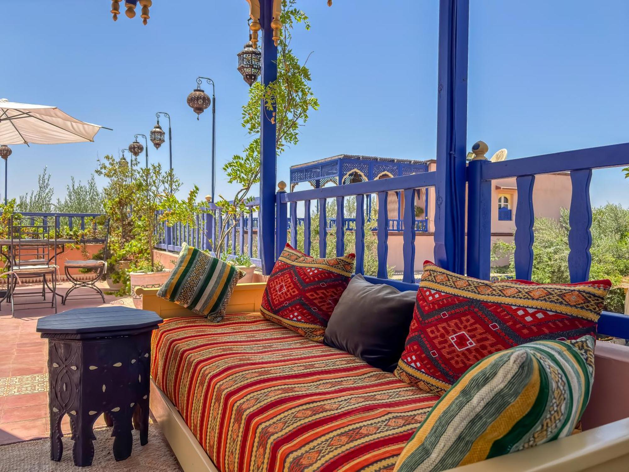 Le Bleu House Villa Marrakesh Exterior photo