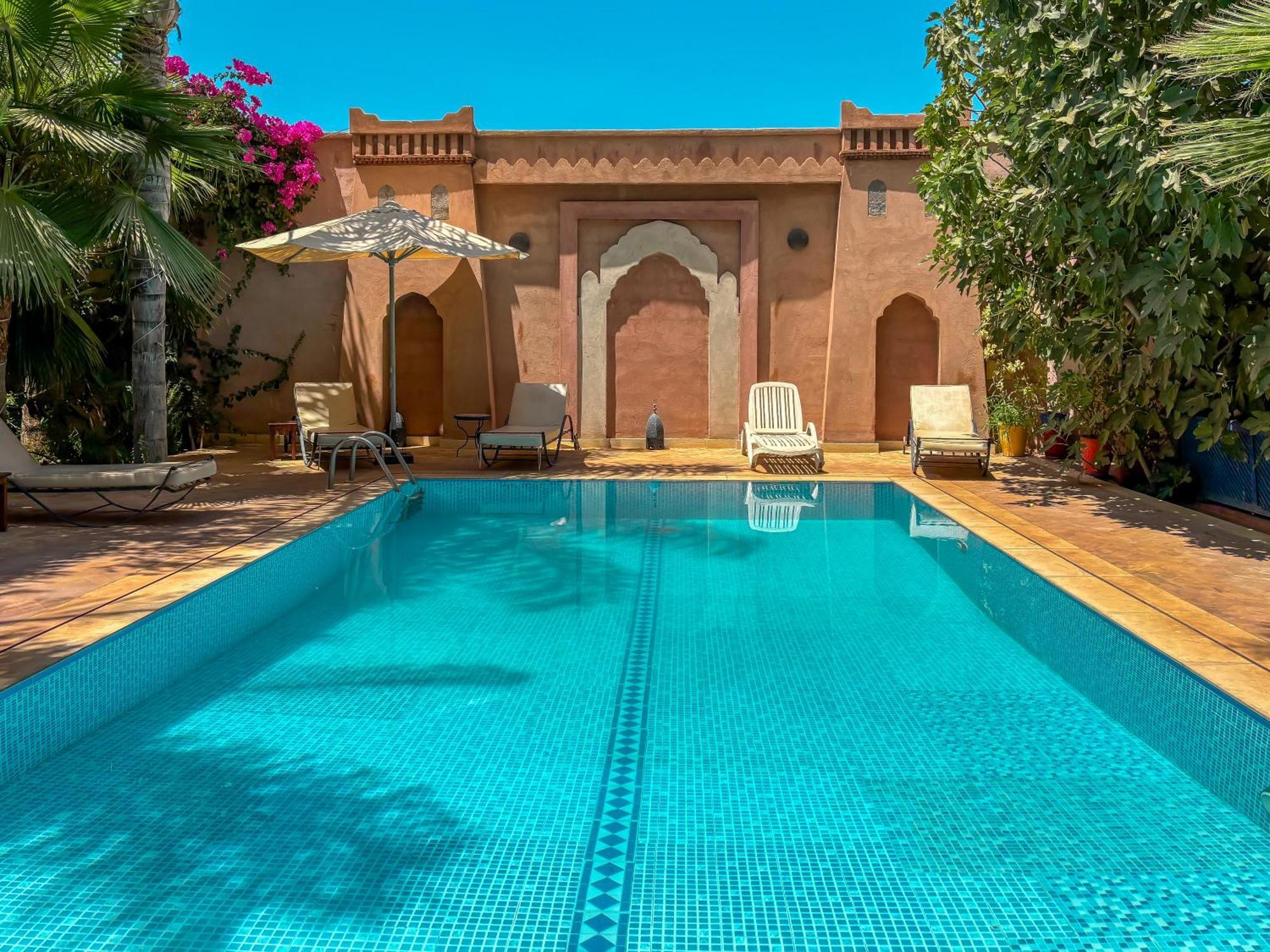 Le Bleu House Villa Marrakesh Exterior photo