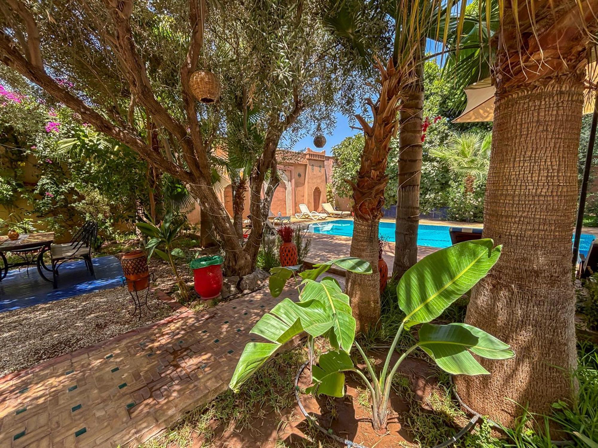 Le Bleu House Villa Marrakesh Exterior photo