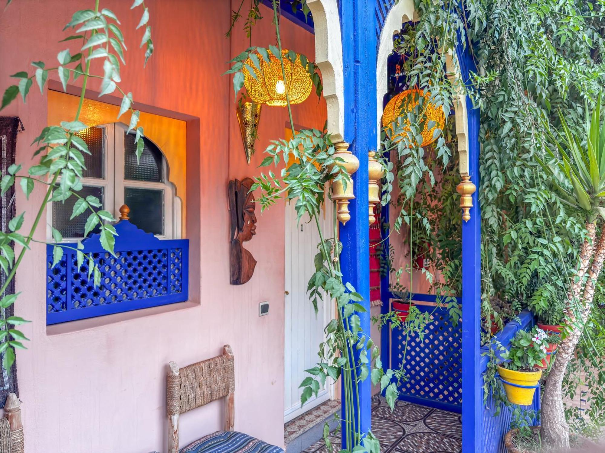 Le Bleu House Villa Marrakesh Exterior photo