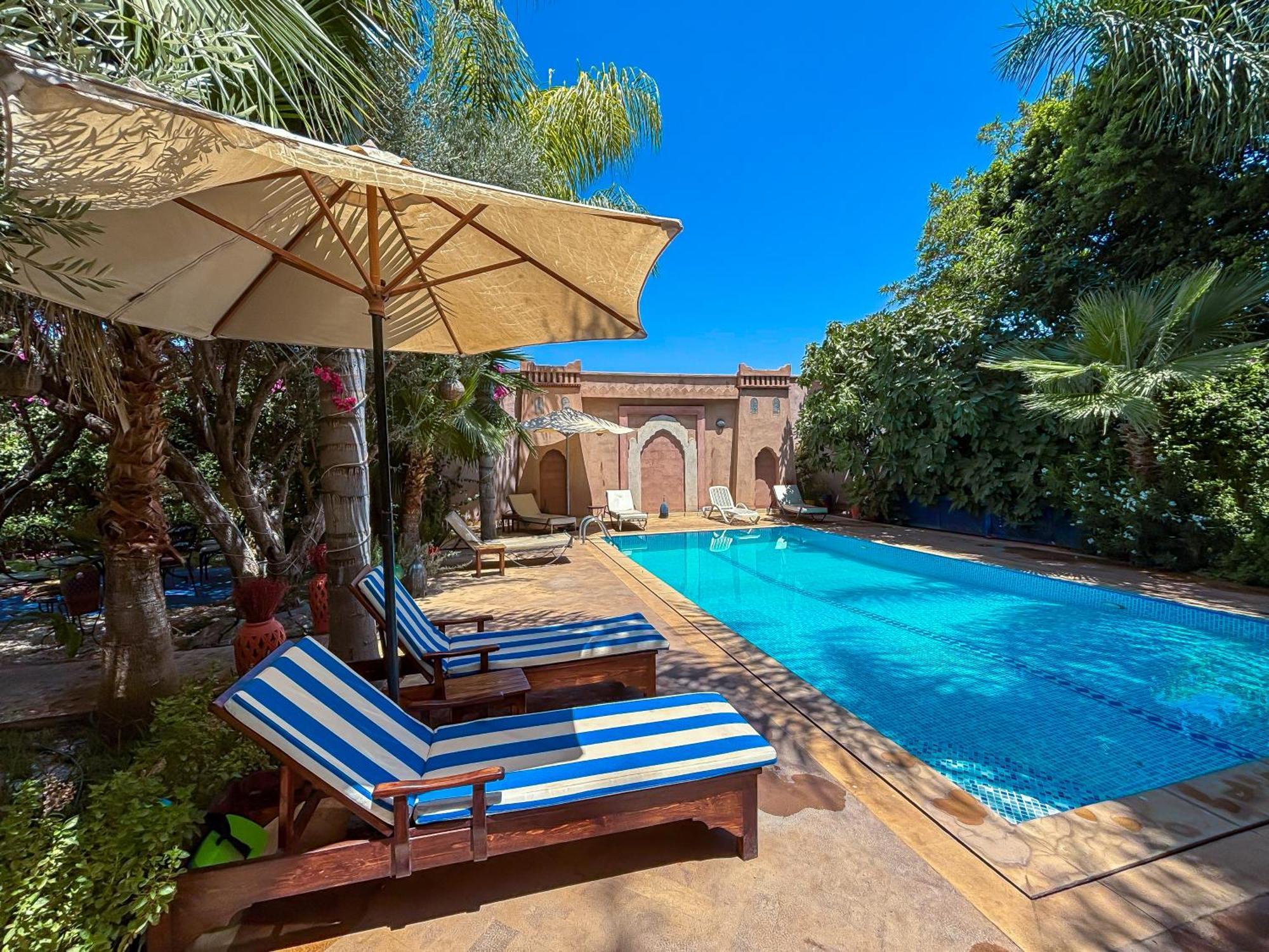 Le Bleu House Villa Marrakesh Exterior photo