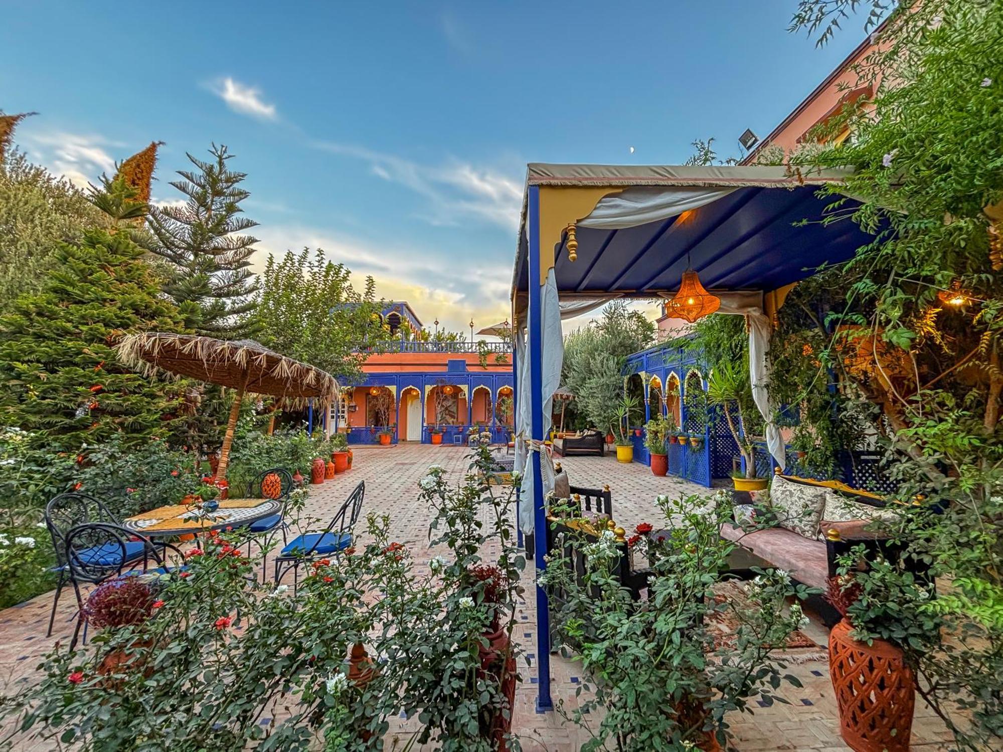 Le Bleu House Villa Marrakesh Exterior photo