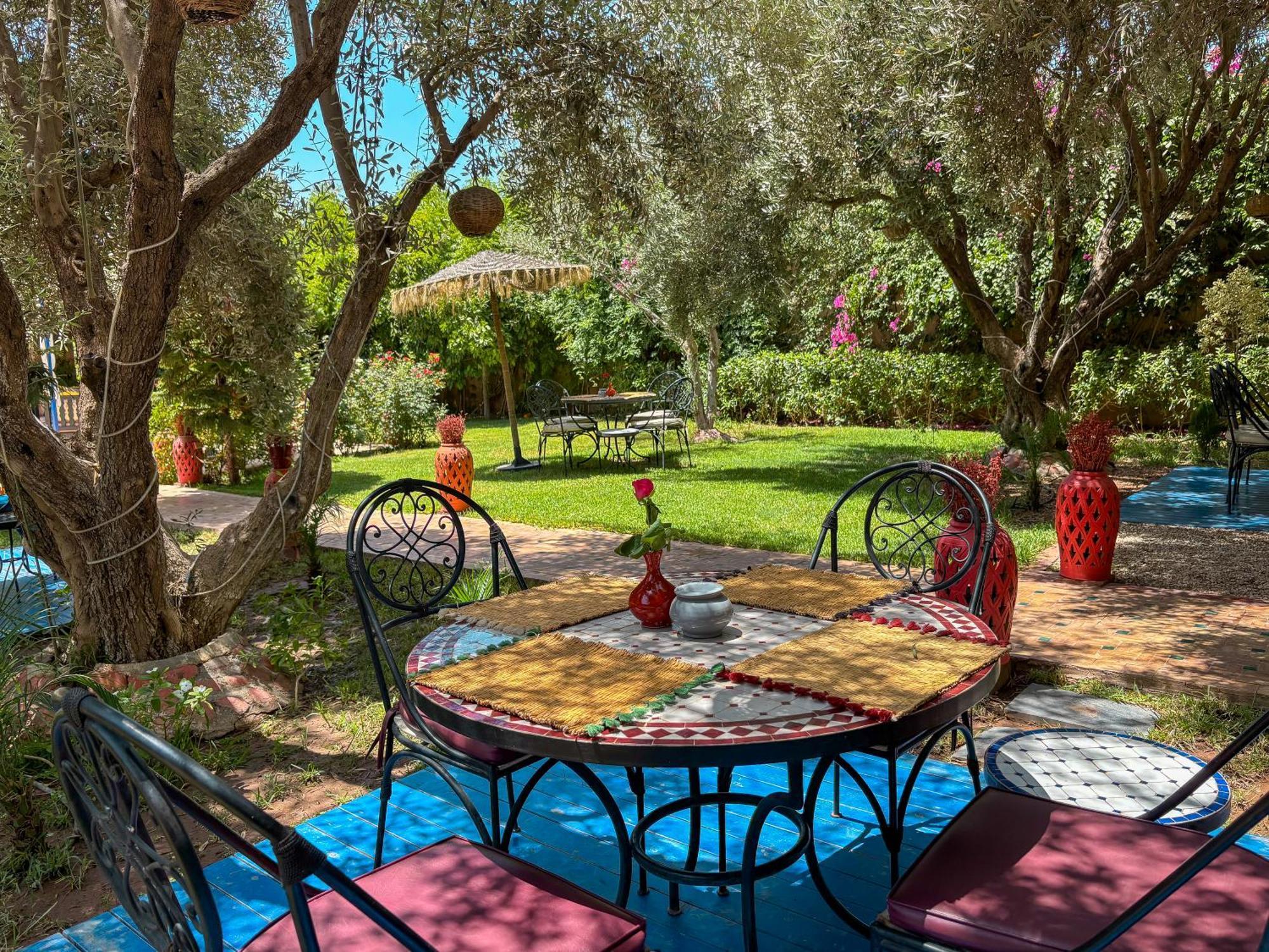 Le Bleu House Villa Marrakesh Exterior photo