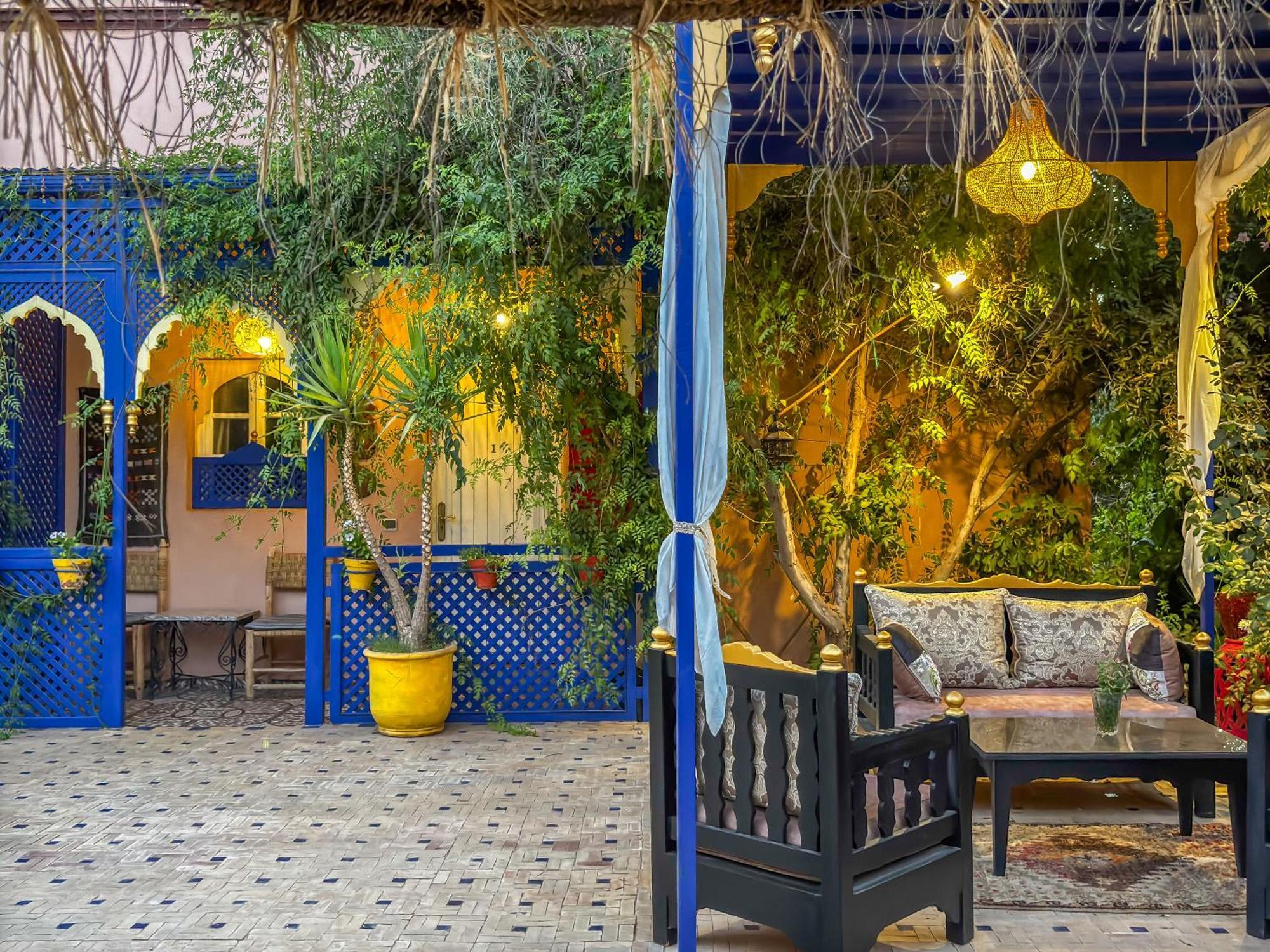 Le Bleu House Villa Marrakesh Exterior photo