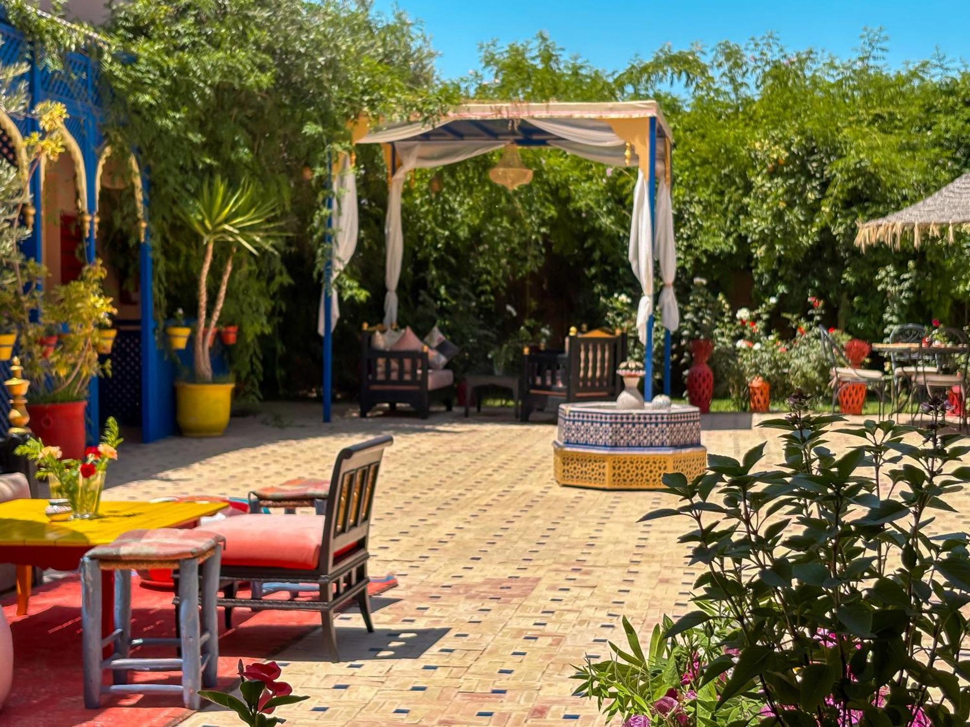 Le Bleu House Villa Marrakesh Exterior photo