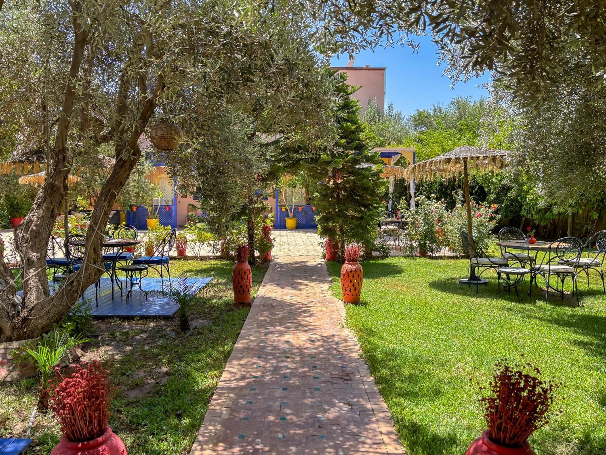 Le Bleu House Villa Marrakesh Exterior photo