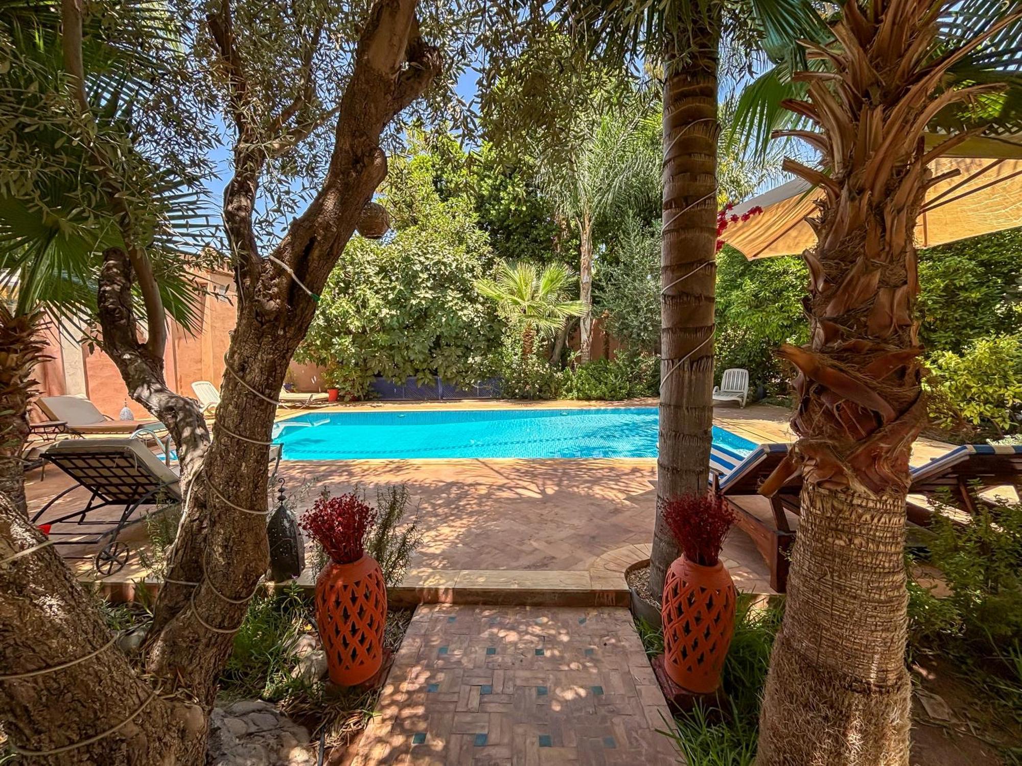 Le Bleu House Villa Marrakesh Exterior photo