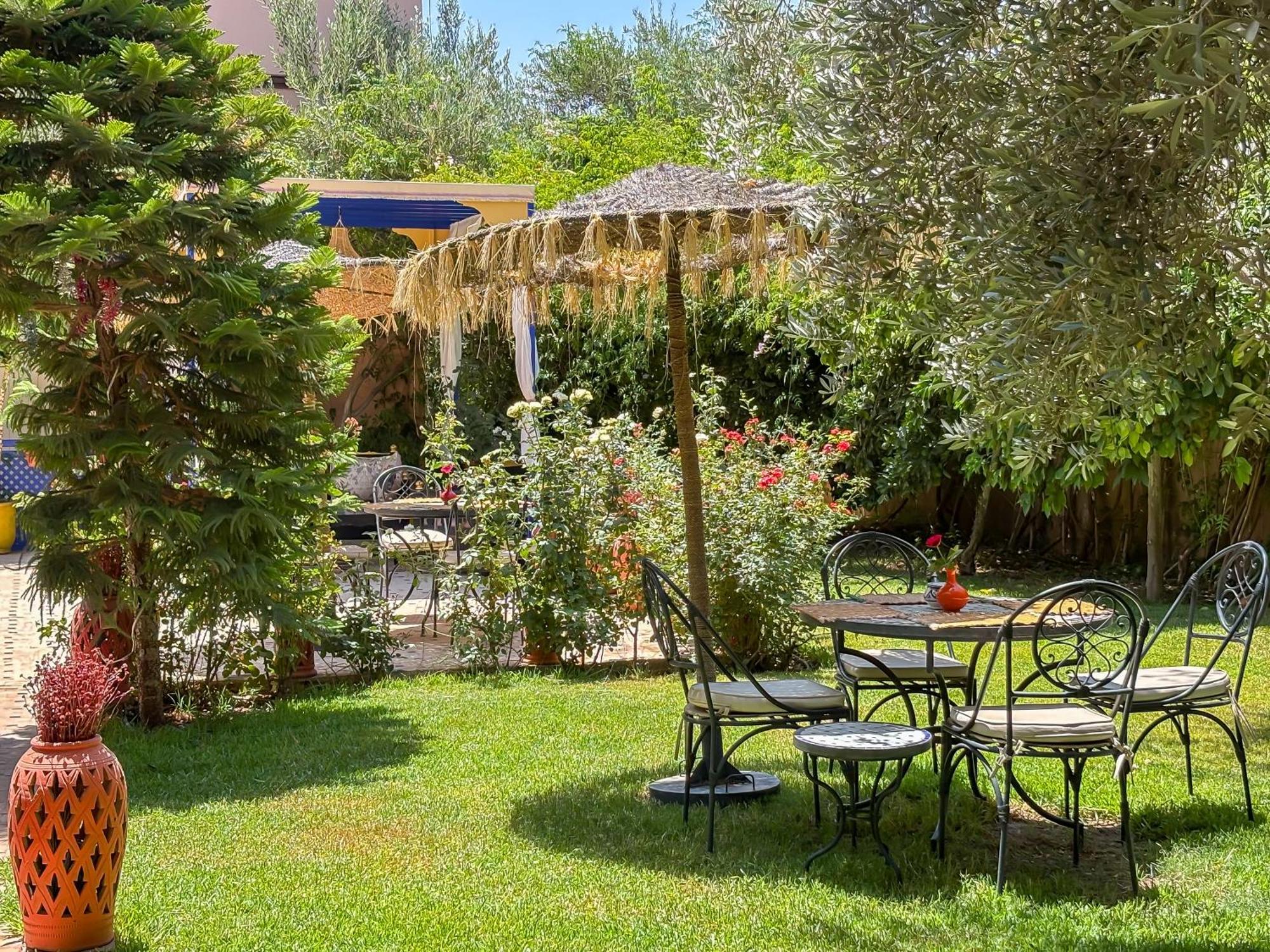 Le Bleu House Villa Marrakesh Exterior photo